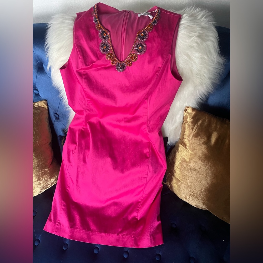 💖 Amy Matto Hot Pink Cocktail Dress NWOT💖